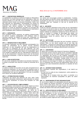 CGV - MAG - Montreux Art Gallery