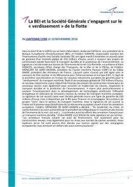 Voir la revue de presse