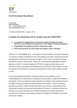 EY - Le plaisir de consommer est au rendez