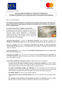 Télécharger le communiqué de presse