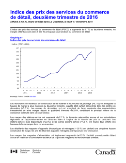 - Statistique Canada