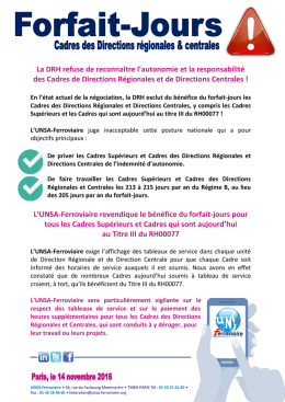 Télécharger Tract - UNSA