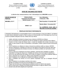 (e) assistant (e) informaticien