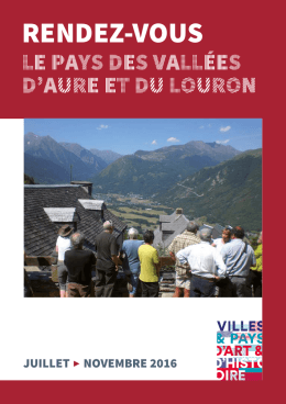 visites-découvertes - Pays d`art et d`histoire