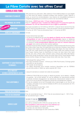 FIS Coriolis Box Fibre