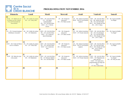 Télécharger l`horaire mensuel en pdf