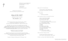 Marcel de SART - dansnospensees.be