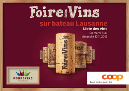 Voir la liste compl&egrave;te des vins