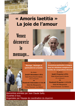 2016-12 amoris et laetitia