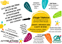 Village Téléthon Village Téléthon