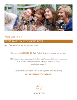 promotion entre amies on ne se cache rien