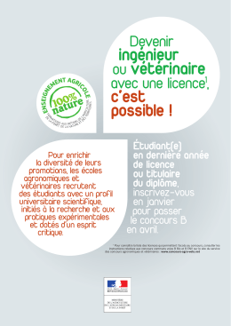 Mise en page 1 - Service des Concours Agronomiques et V&eacute;t&eacute;rinaires