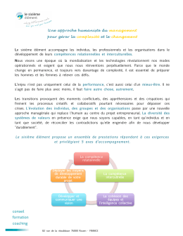 Une approche systémique et humaniste du management