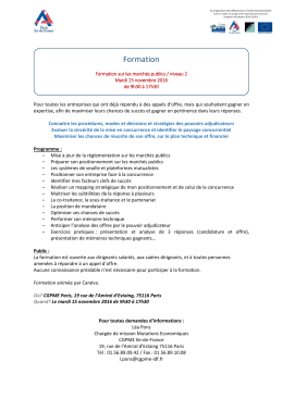 Formation - CGPME Paris Ile de France