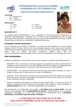 &laquo; La Martinique est certes petite de par sa taille Mais montrons