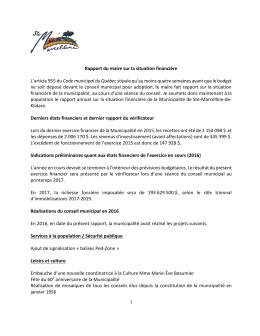 15 novembre 2016 Discours du maire 2016