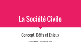 La Société Civile