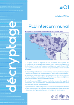 PLU intercommunal