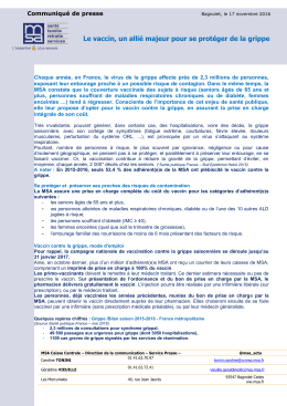 CP Vaccin grippes