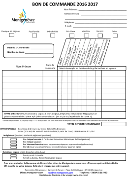 Présentation PowerPoint - Forfait de ski Montgenèvre
