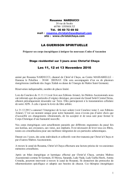 La Gu&eacute;rison Spirituelle