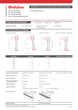 demande de devis onduclair pcmw connect