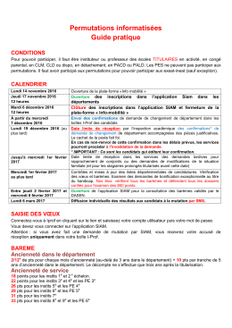 le Mémento du SNUDI-FO "changement de