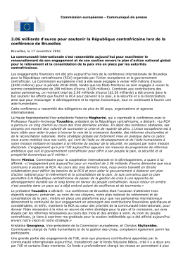 2.06 milliards d`euros pour soutenir la R&eacute;publique