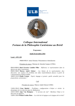 Le programme
