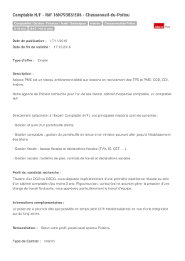 Comptable H/F