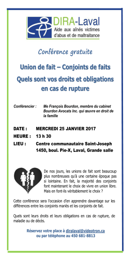 Voir les d&eacute;tails de l`activit&eacute; - DIRA