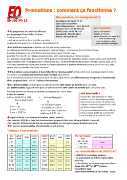 document sp&eacute;cial - snudi