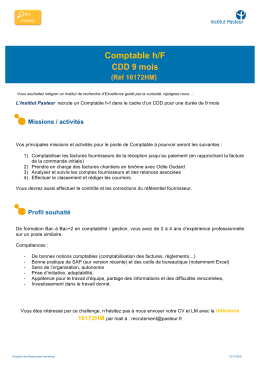 16172HM - Institut Pasteur