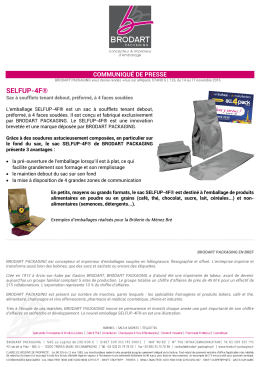 Téléchargez le communiqué de presse