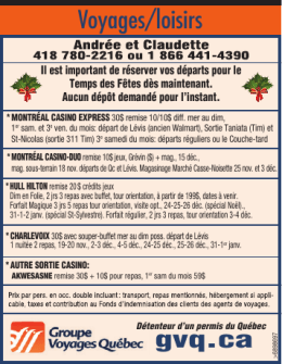 Voyages/loisirs
