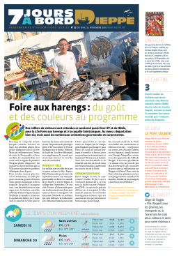 7 jours &agrave; Bord
