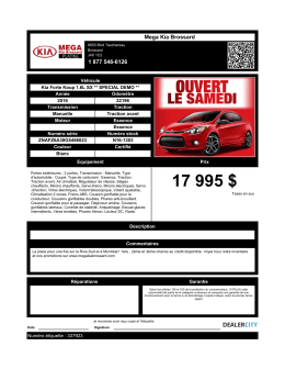 Imprimer - Mega Kia Brossard