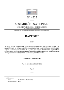 N&deg; 4222 - Assembl&eacute;e nationale