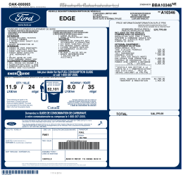 Window Sticker - FordDirect.com