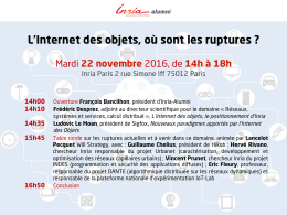 L`Internet des objets, où sont les ruptures