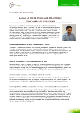 ITS Group lance son offre de Poste de travail virtuel hébergé