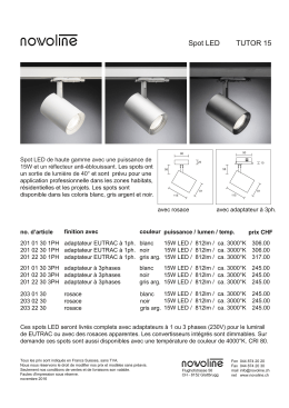 Spot LED TUTOR 15