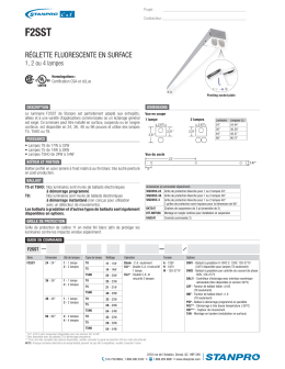 F2SST Page de catalogue