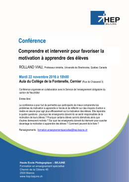 Conférence - HEP