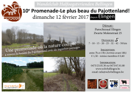 10e Promenade-Le plus beau du Pajottenland!