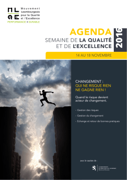 agenda - Chambre de Commerce