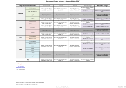 Télécharger le planning des stages et des vacances