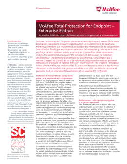 McAfee Total Protection for Endpoint – Enterprise Edition