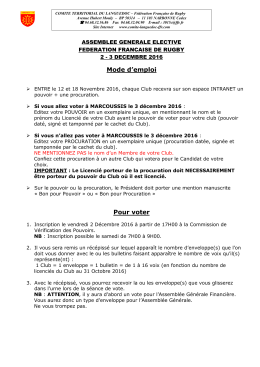 elections federales 3 decembre