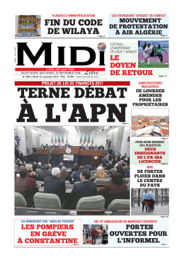 terne d&eacute;bat - Le Midi Libre